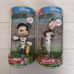 ディズニー♡ボブルヘッド　ミッキー　グーフィ