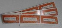 母の日のギフト用に【Thank you Mother シール】プレゼントに