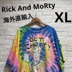Rick And MoRty 海外輸入　メンズ　オーバーサイズ　タイダイ　XL