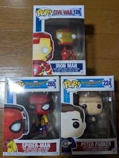 Funko POPシリーズ スパイダーマン アイアンマン