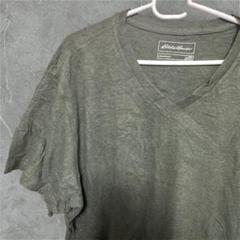 【US輸入】 EddieBauer エディーバウアー 2XL グレー半袖Tシャツ