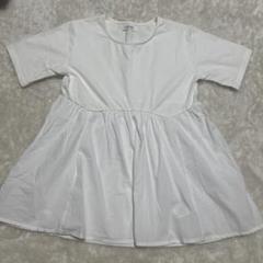 アーバンリサーチ　ホワイト フレア半袖Tシャツ　カットソー