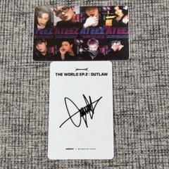 K-POP タレントカード サイン入り 2枚セット K-POPタレントカード Wishful nct wish シオン2枚セット - メルカリ