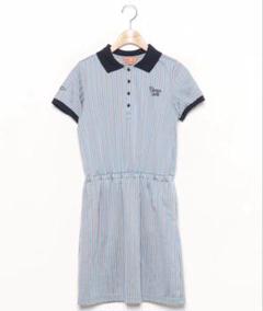BEAMSGOLF ストライプ ポロワンピース(L) 美品】BEAMS GOLF ストライプ柄 ポロワンピース Lサイズ - メルカリ