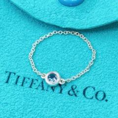 ティファニーカラーバイザヤードリング　アクアマリン 楽天市場】Tiffany&Co. ティファニー レディース 指輪カラー