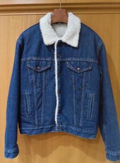 usa製 90s リーバイス 70608 サイズ42 90s USA製 Levi's 70608 ボアデニムジャケット 真紺 42 | 古着屋 Uan