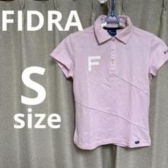 FIDRA ピンク ポロシャツ S/P ゴルフ　レディース
