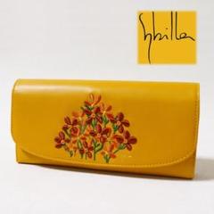 未使用品✨Sybilla　シビラ　財布　長財布　刺繍　黄色　イエロー 未使用品✨Sybilla シビラ 財布 長財布 刺繍 黄色 イエロー