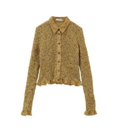 最終お値下げ　CLANE MIX MESH GATHER SHIRTアイボリー 新品タグ付完売品CLANE MIX MESH GATHER SHIRTアイボリー｜Yahoo