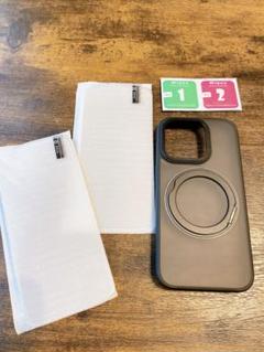 iPhoneケース＋フィルム2枚 スマホケース iPhone14 pro
