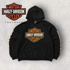 【希少】【美品】Harley-Davidson 刺繍ロゴジップアップパーカー Spirit of Freedomジップアップフーディ（パーカー）｜Harley