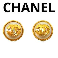 希少！　美品！　CHANEL シャネル　★ 正規品　イヤリング　ピアス　ココ