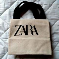 ZARA　ショッピングトートバッグ