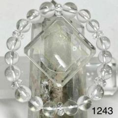 水晶　パワーストーンブレスレット　内径約15cm