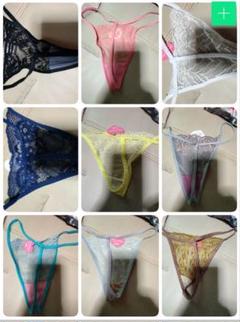 レース Tバックショーツ セット　9枚セット