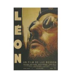 ★1996年 劇場公開時 オリジナル！レオン LEON 額付 特大 ポスター 映画ポスター 『レオン』LEON The Professional アートフレーム