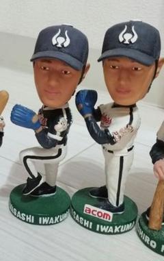 ボブルヘッド人形　中村紀洋&ローズ　梨田監督　岩隈投手　鈴木啓示　山岡投手 2025年最新】バブルヘッド ローズ 近鉄の人気アイテム - メルカリ