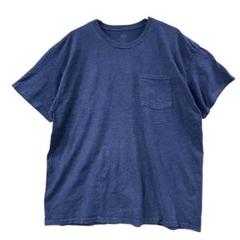 フルーツオブザルーム　メンズ半袖Tシャツ　紺　XL　シンプル【4261】