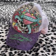 レア☆希少エドハーディed hardy キャップ帽子 y2k スカル