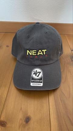 47 NEAT ITALY パープル　キャップ　帽子 HAP様専用 47 NEAT ITALY キャップ - メルカリ