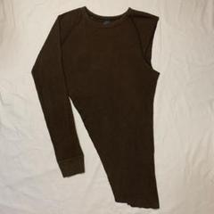 vintage number nine asymmetry design top
