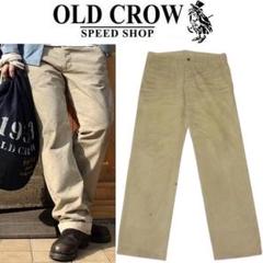 廃盤 初期 希少 OLD CROW ヴィンテージ加工 チノパン ベージュ L m63407353800_1.jpg?1725326745