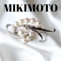極美品！　ミキモト　パール　ブローチ 極美品 最高級】ミキモト ブローチ パール 愛子様 ご着用 5珠
