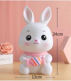 ❤ユニークな誕生日プレゼント貯金箱、かわいいウサギ形貯金箱 コインバンク