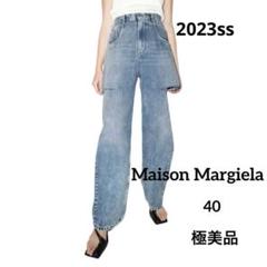 極美品 Maison Margiela 2022 スラッシュデニムパンツ 40 スラッシュディテールデニムパンツ｜MAISON MARGIELA｜MOGGIE CO