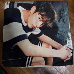 BTS ファブリッククッションカバー　45×45 JK ジョングク　グク③ BTS ジョングククッションカバー 45×45