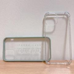LAKOLE iPhone 12/12 Pro バンパーフレームケース クリア