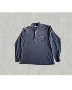 Lacoste ダークブルーポロシャツvintage アーカイブカジュアル