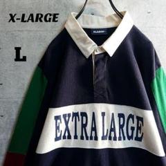XLARGE ラガーシャツ 黒白緑 ストライプ 2025年最新】X-LARGE 種類：ラガーシャツ ラガーシャツの人気