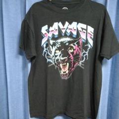サバンナの豹 SAVAGE Tシャツ Lサイズ ブラック