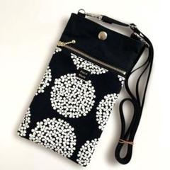 ハンドメイドスマホポーチ、サコッシュ