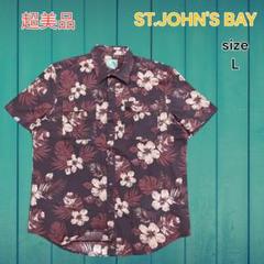 美品　希少品　ST.JOHN'S BAY アロハシャツ L　1423 502