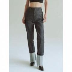 最終値下げ中　FETICO フェティコ　ハイウエストパンツ 25SS】FETICO フェティコ / HIGH-WAIST PLEATED TROUSERS / ハイ