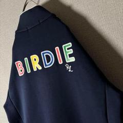 POLO ポロゴルフ トラックジャケット バックプリント ロゴ刺繍 ネイビー M
