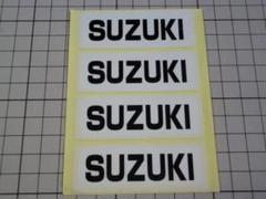 SUZUKI ステッカー 1シート 1枚/約70×25mm 当時物 スズキ