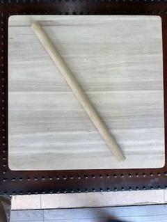 美品 そば打ちの台 手打ちうどん 調理台 手づくり 木のぬくもり 足付の 