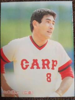 広島カープ　山本浩二　使用済み練習用スパイクシューズ jambalaya_24npb90th-032