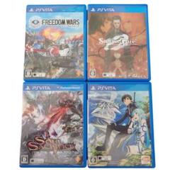 【中古】PS Vita ゲーム4本セット まとめ売り