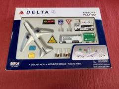 DELTA航空　オリジナル　アルミボトル＆ウイング DELTA航空オリジナルアルミボトル＆ウイング