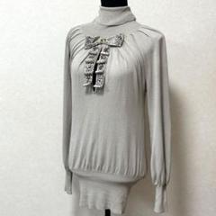 【新品タグ付き】バーバリー ロンドン ロング ニット チュニック セーター M