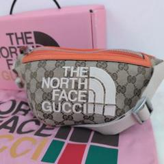 週末値下■ GUCCI×ノースフェイス コラボ！レア スリーピングバック TNF 最終価格□ GUCCI×ノースフェイス コラボ！レア スリーピング