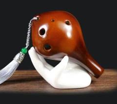 オカリナ 楽器 6穴 陶器製管