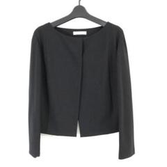 シモンズグランドセール Chloe リボンデザインウールノーカラージャケット 19AW クロエ ジャケット・アウター