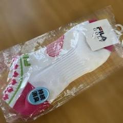 【新品】FILA ゴルフソックス ピンク 23-25cmのサムネイル