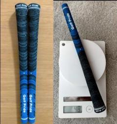 ゴルフ グリップ 2本 MCC セット　60R バックライン有　正規　青　ブルー