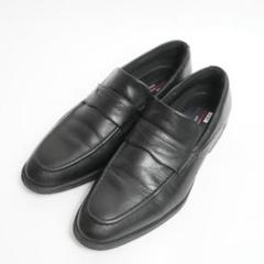 【美品】テクシーリュクス アシックス ビジネス レザー コイン 革靴 26.5